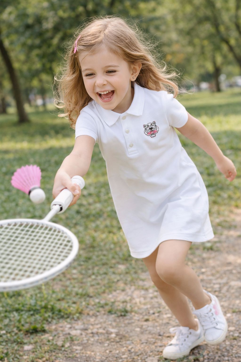 Robe Polo - Blanc