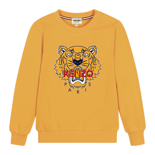 Sweatshirt - Jaune Moutarde
