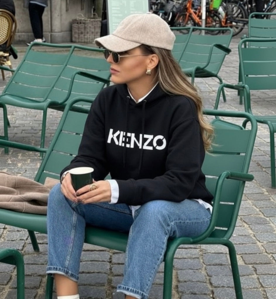Hoodie à Capuche - Noir