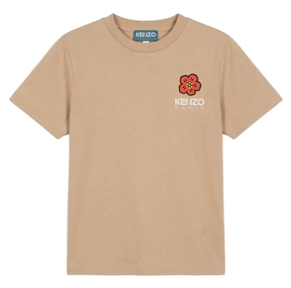 T-Shirt - beige fille