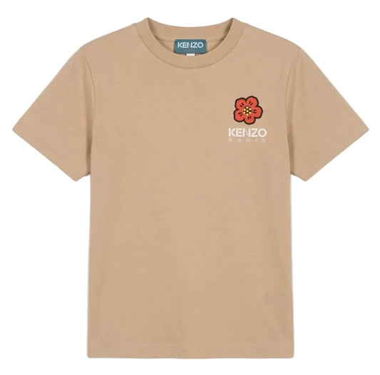 T-Shirt - beige fille
