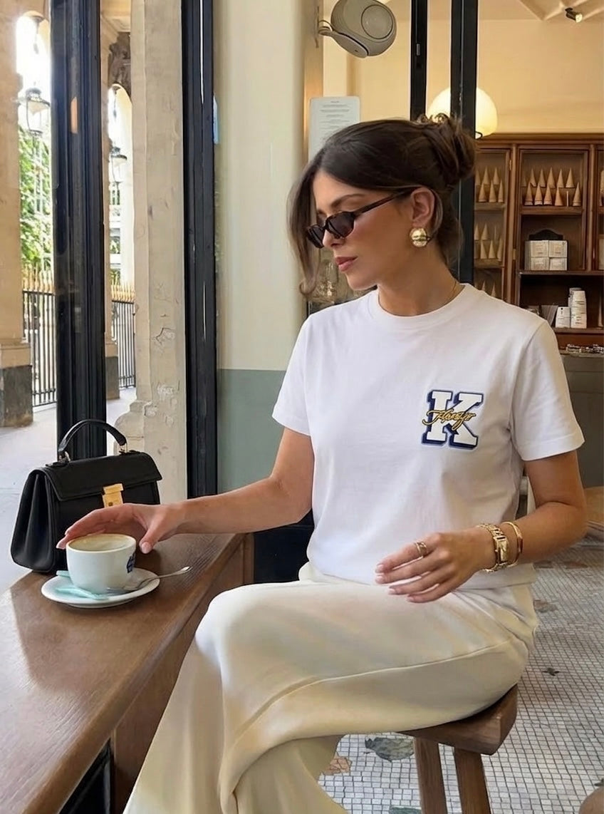 T-Shirt - Blanc new K