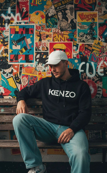 Hoodie à Capuche - Noir