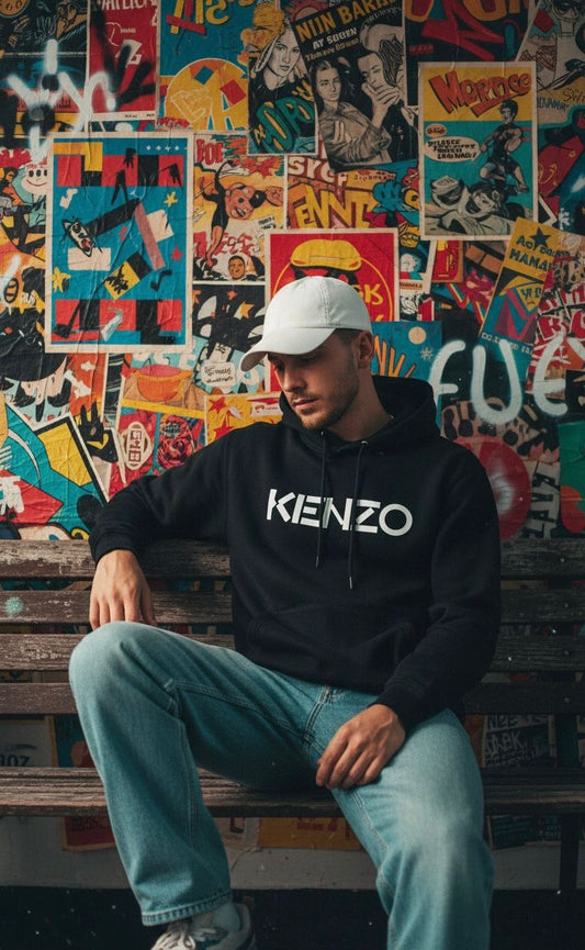Hoodie à Capuche - Noir