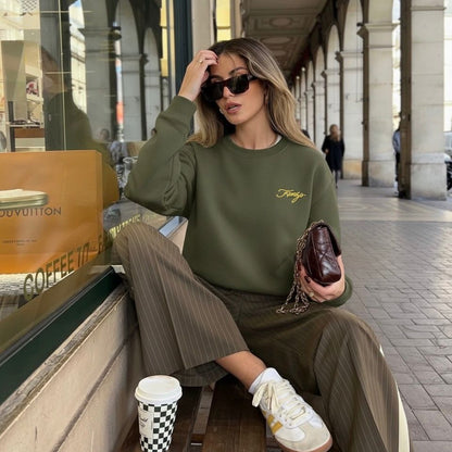 Sweatshirt - Vert Kaki