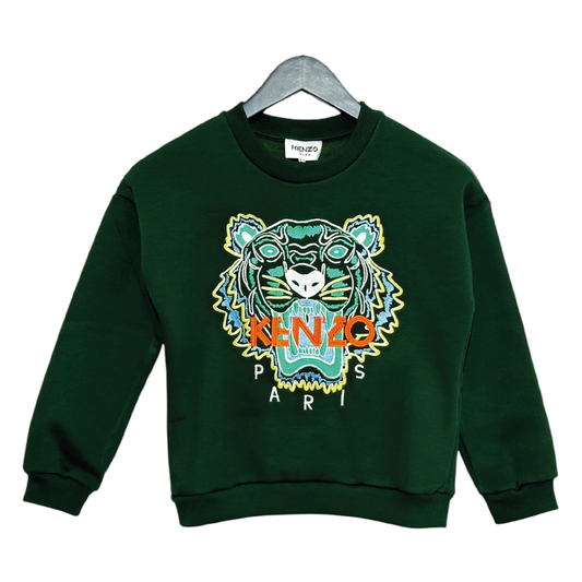 Sweatshirt - Vert Bouteille